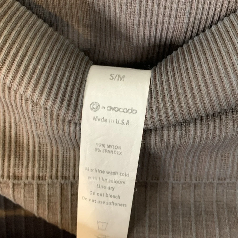 Avocado Seamless Ribbed Leggings Size Small/Medium